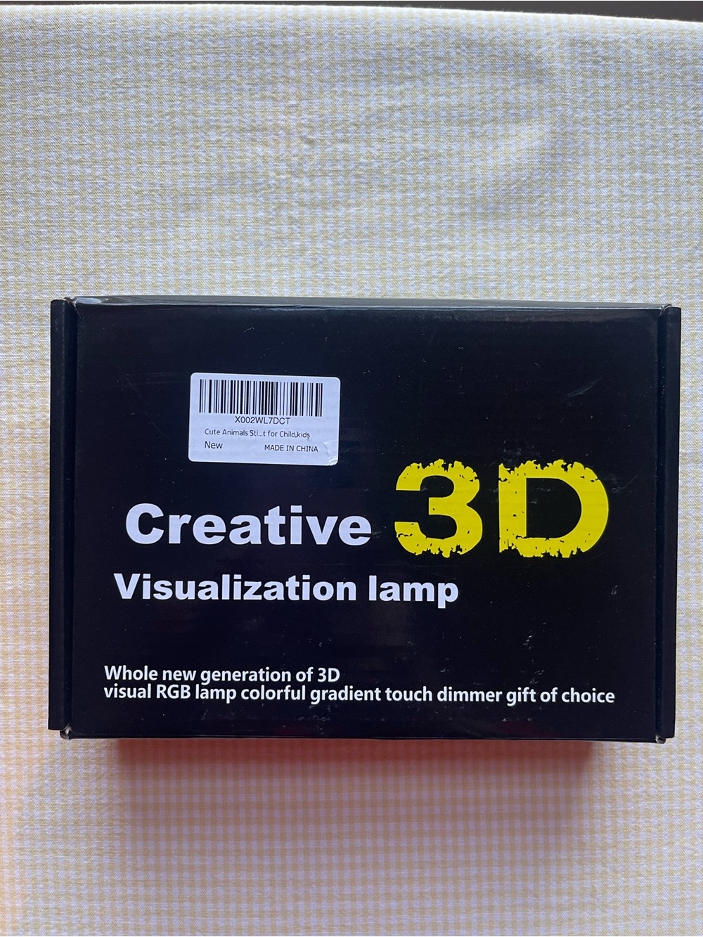 Stitch Creative 3D Visualization Lamp